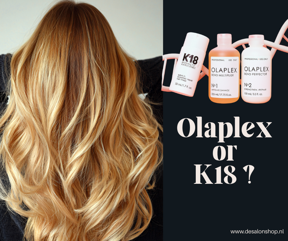 K18 vs Olaplex: wat is beter voor beschadigd haar? (Kapper legt uit)
