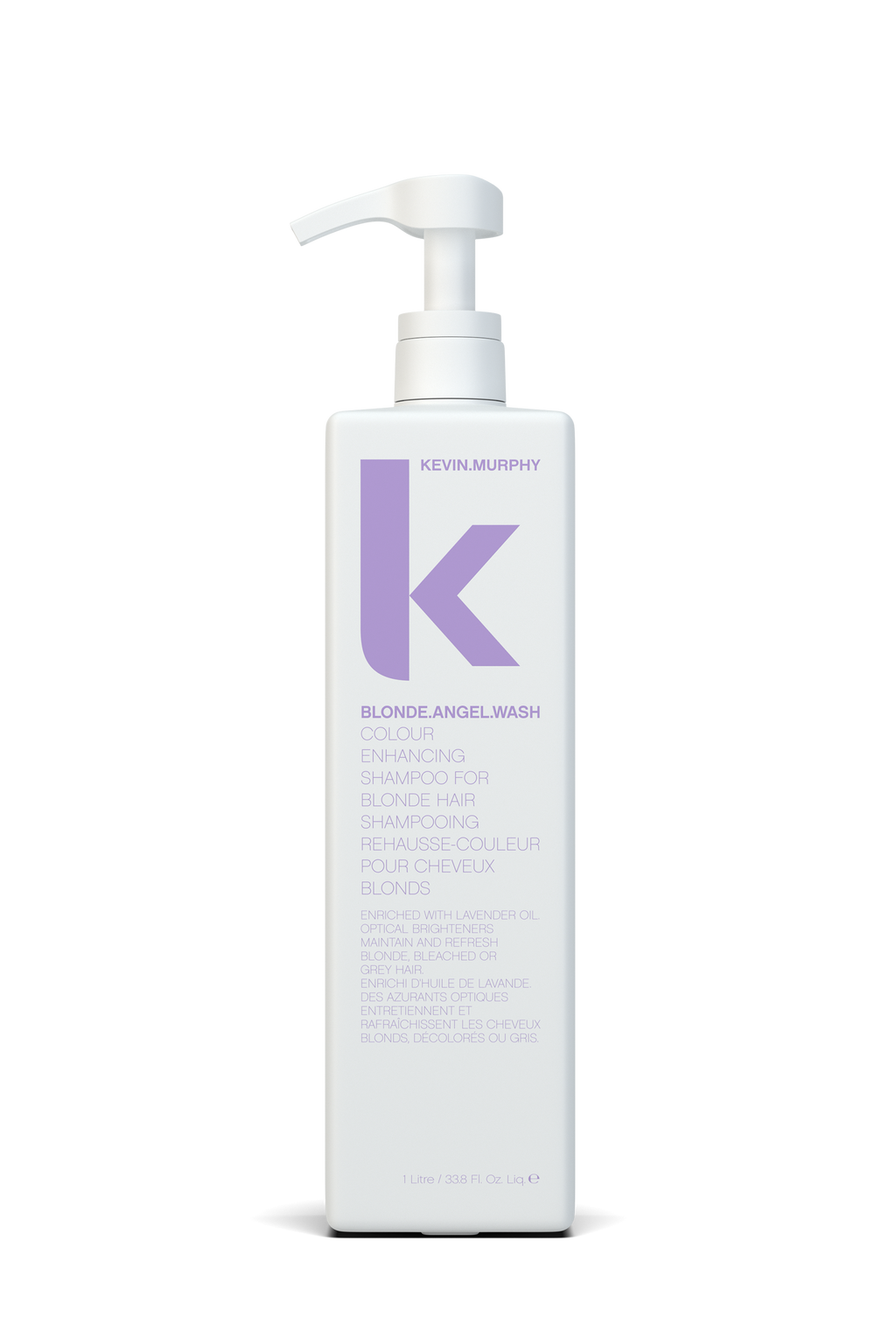 KEVIN.MURPHY BLONDE.ANGEL.WASH | Paarse shampoo voor blond, gebleekt & grijs haar