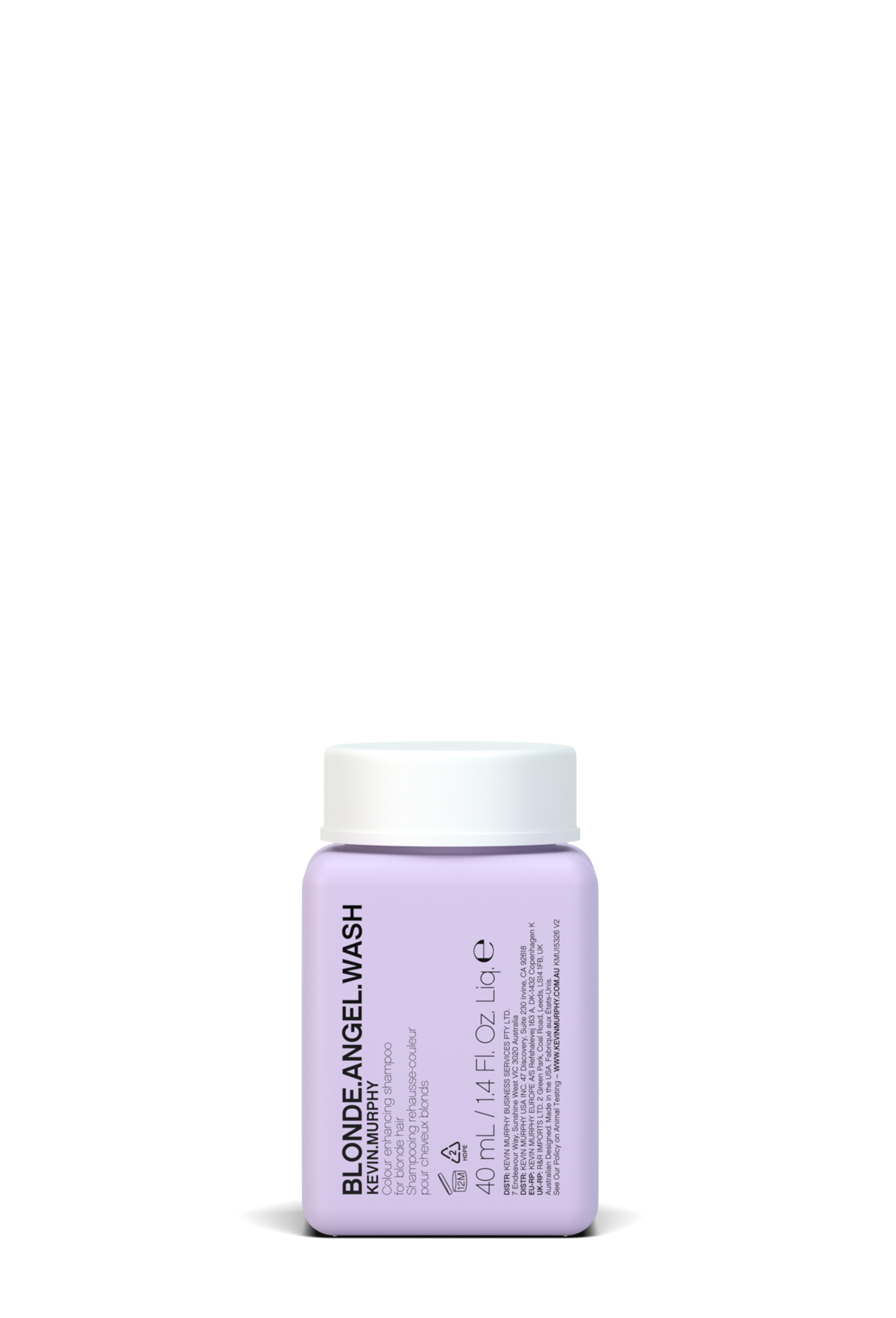 KEVIN.MURPHY BLONDE.ANGEL.WASH | Paarse shampoo voor blond, gebleekt & grijs haar