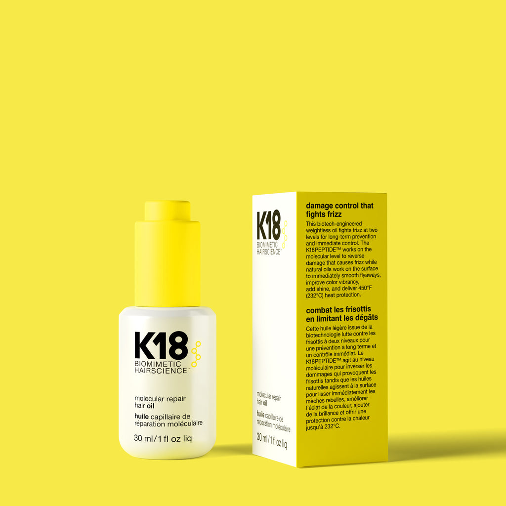 K18 Hair Oil | Herstel, voeding & glans voor elk haartype