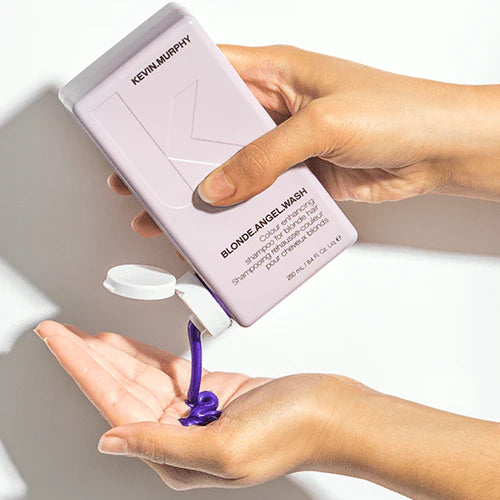 KEVIN.MURPHY BLONDE.ANGEL.WASH | Paarse shampoo voor blond, gebleekt & grijs haar