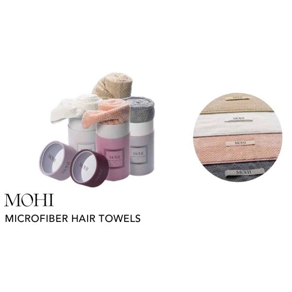 MOHI Microfiber Hair Towel – Sneldrogend & Pluisvrij