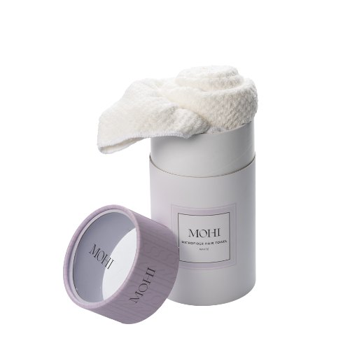 MOHI Microfiber Hair Towel – Sneldrogend & Pluisvrij